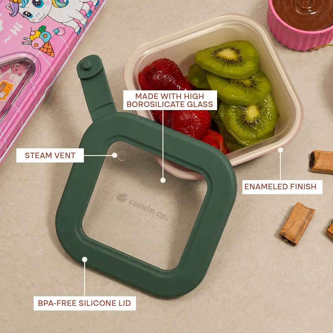 Stash Drip Glass Food Container (Small) - Image 6