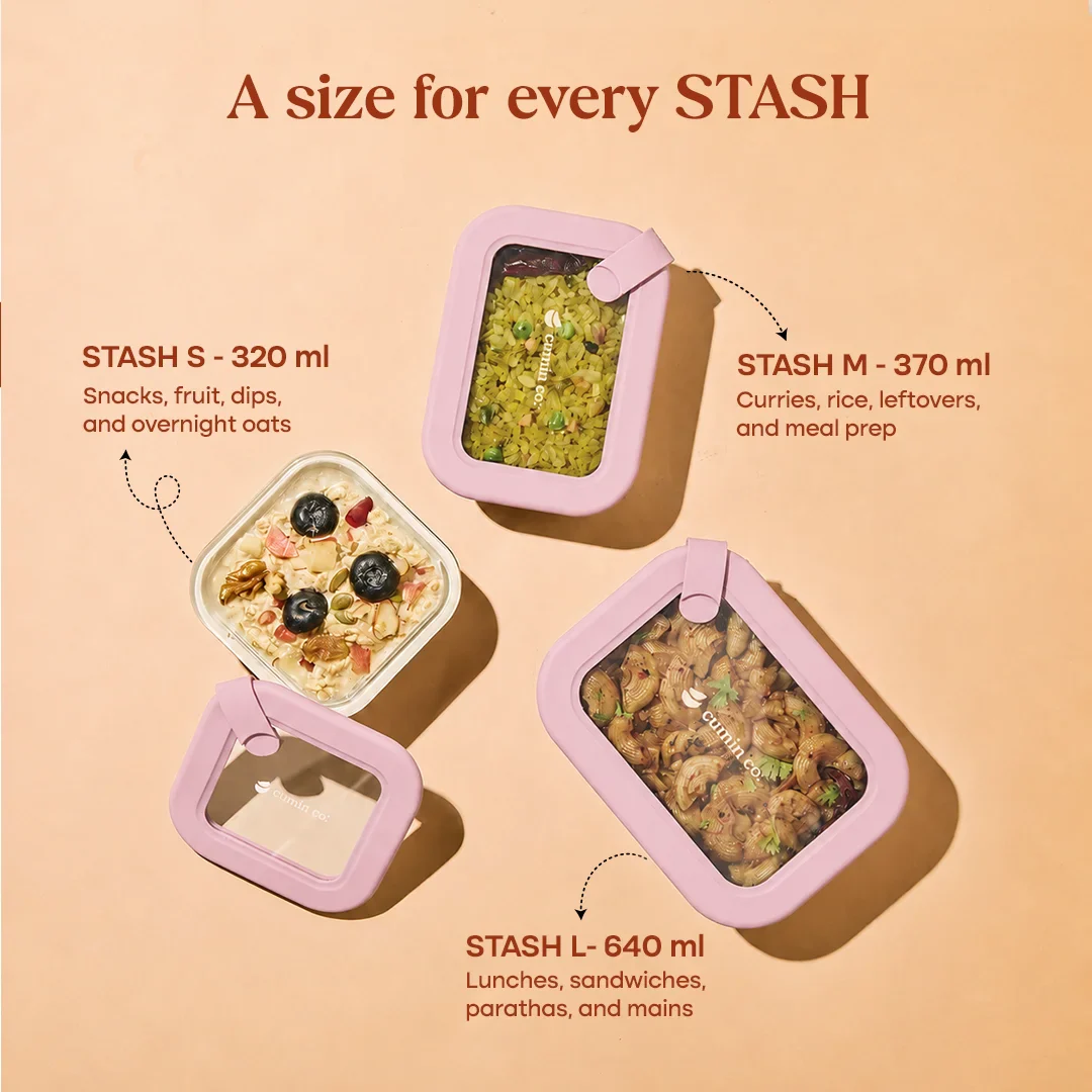 Stash Meal-Prep Glass Food Container Set - Image 19