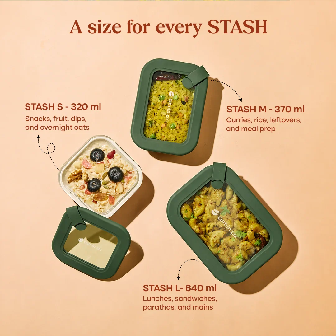 Stash Glass Food Container Set - Image 3