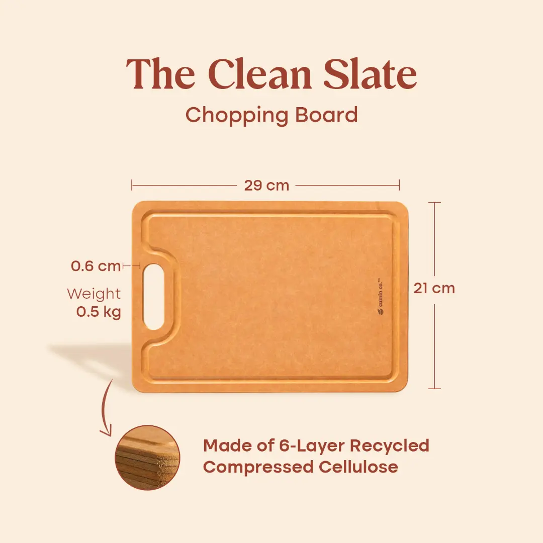 The Clean Slate: Anti-Bacterial Chopping Board (Small) - Image 5