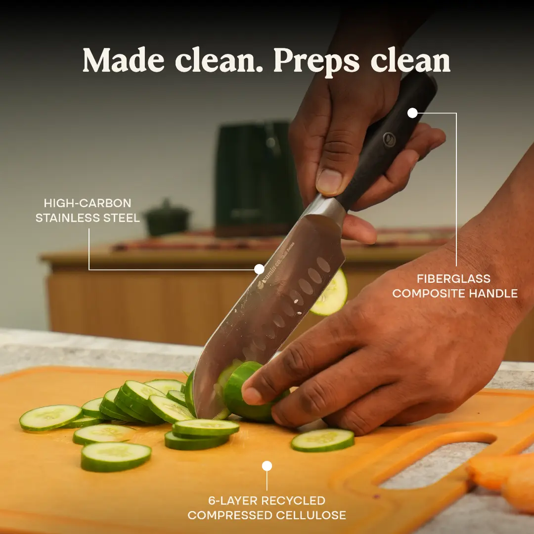 The Everyday Prep Set (Santoku Knife) - Image 5