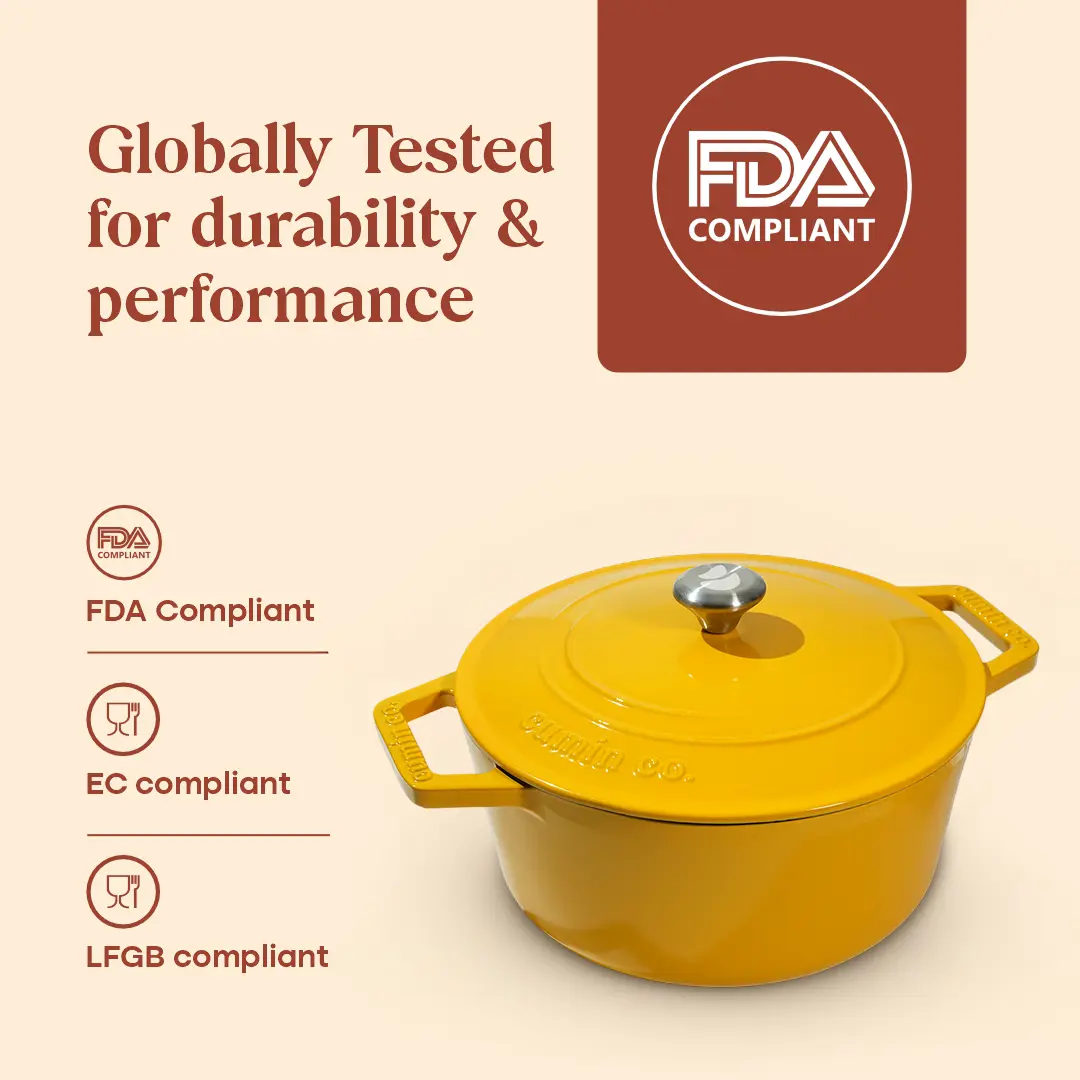 No. 9 Enamel Cast Iron Dutch Oven (4L) - Image 23