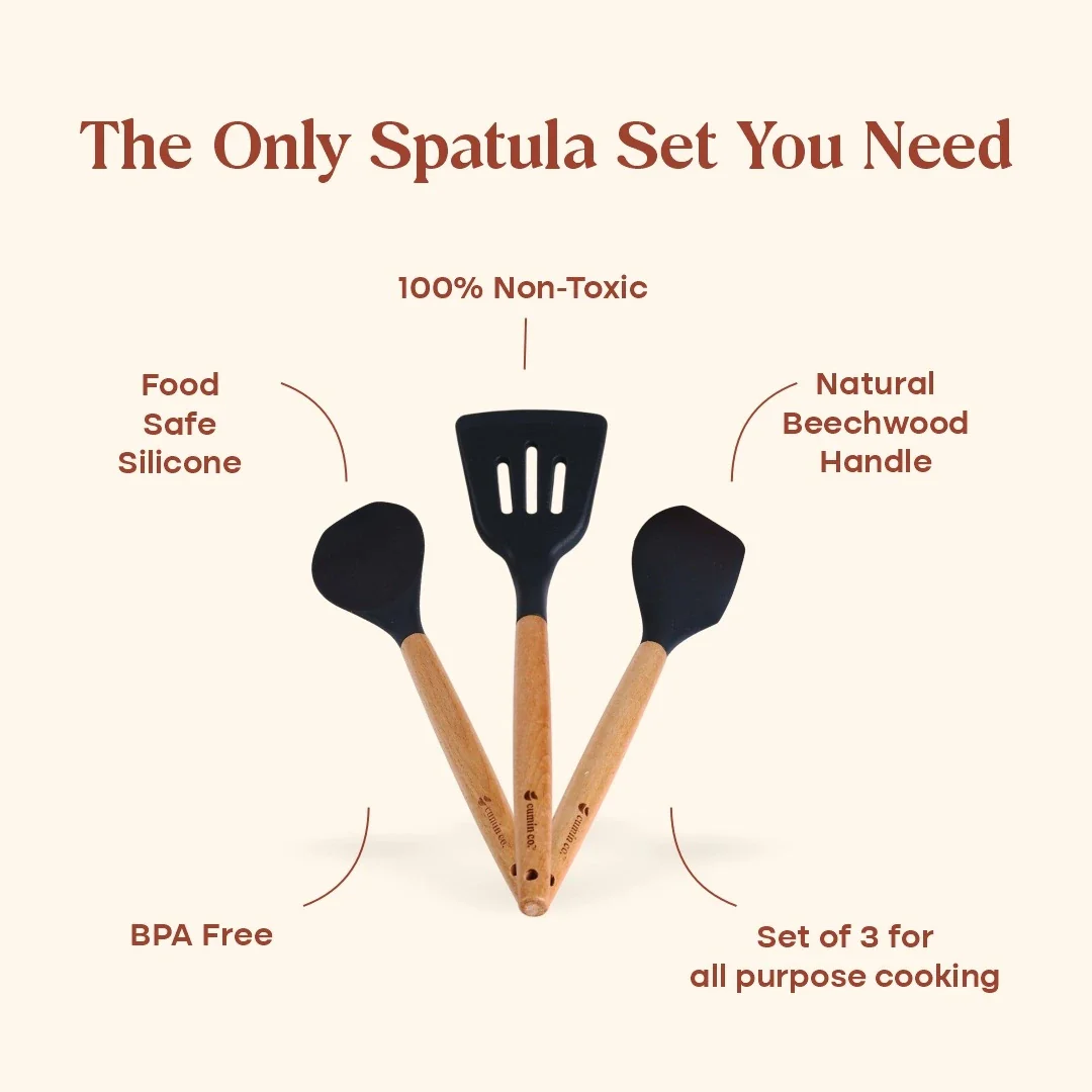 The Pivot: BPA-Free Spatulas - Set of 3 - Image 6